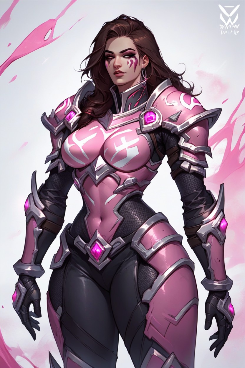 Black Under Clothes, Pink And Black Armor, More Armor Hentai IA pornografia