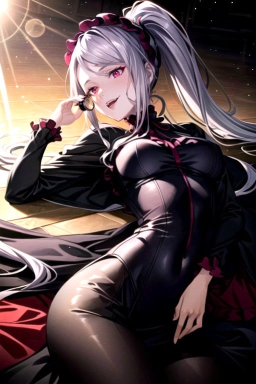 Allongé, Sfw, Shalltear Bloodfallen (overlord)Porno IA Hentai