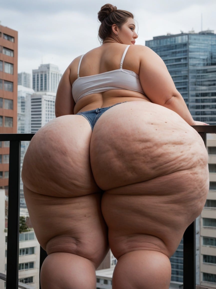 Ridiculously Fat Ass, Bigger Ssbbw, Pear ShapePorno IA Furry