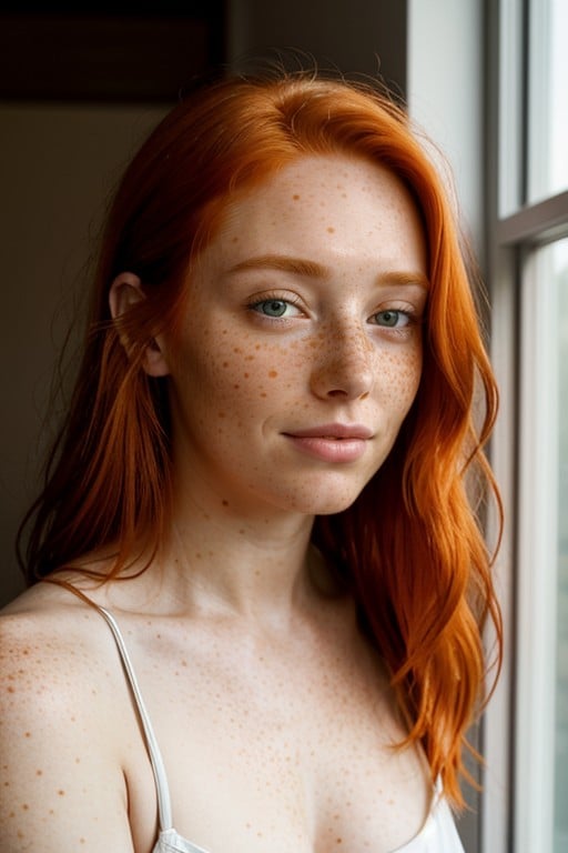 Freckles, Ginger, 18 AI Porn