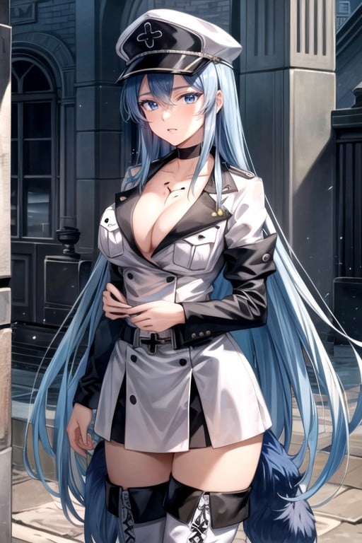 Esdeath (akame Ga Kill)Porno IA transsexuelle