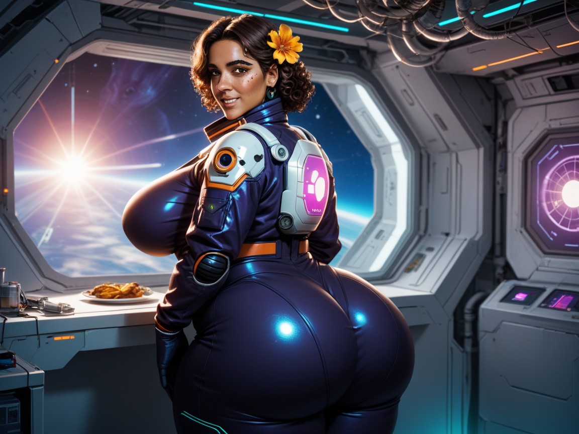 Cheeky Ass, Thick, Spaceship AI Porn