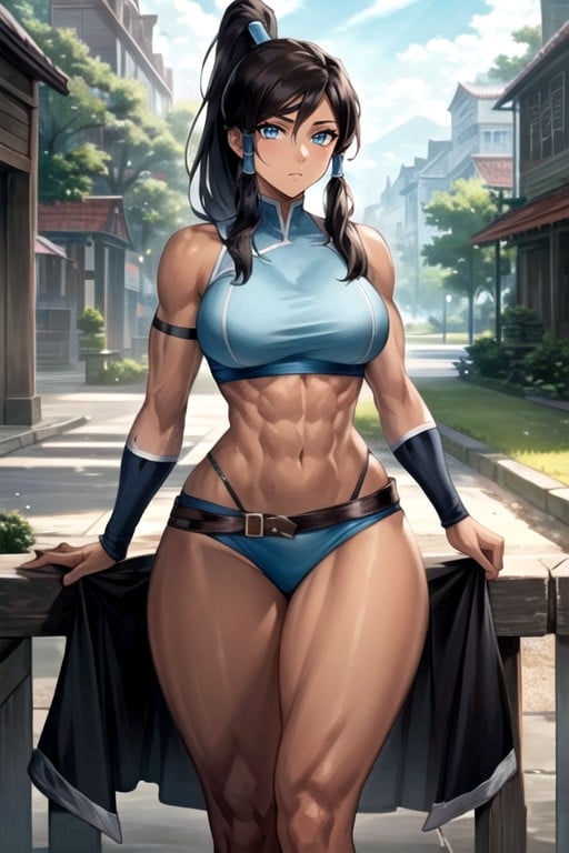 Peito Grande, Korra (the Legend Of Korra), Bunda Enorme Pornografia de IA