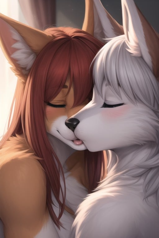 Lobo, Besar (lesbianas)Porno AI Furry