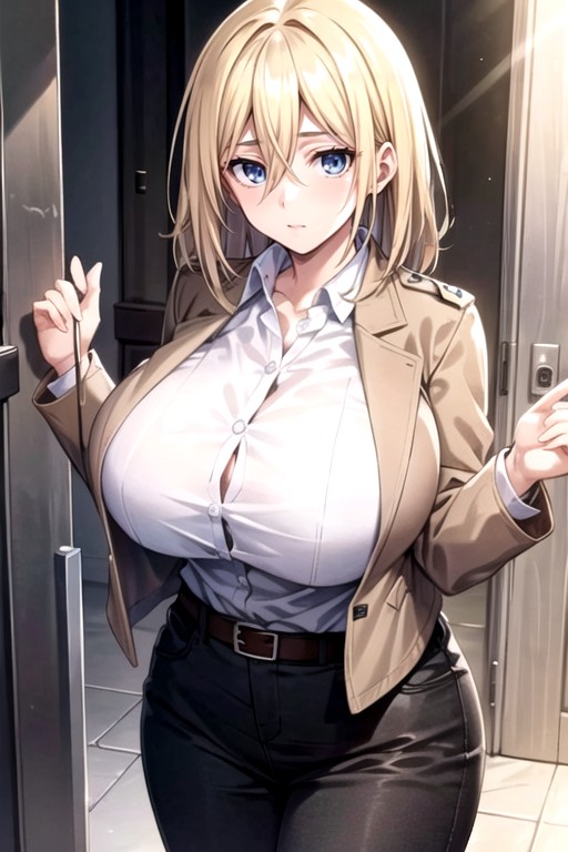 Massive Ass, Historia (attack On Titan) , Fake Breasts Shemale AI Porn