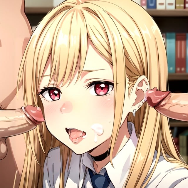 No Ears, Human Head Without Ears, No EarsPorno AI Hentai