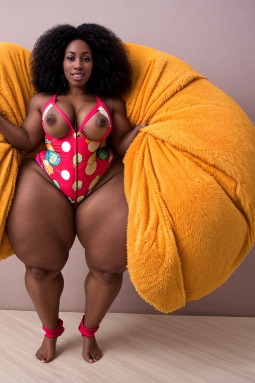 Africana, Body, DesnudaPorno AI