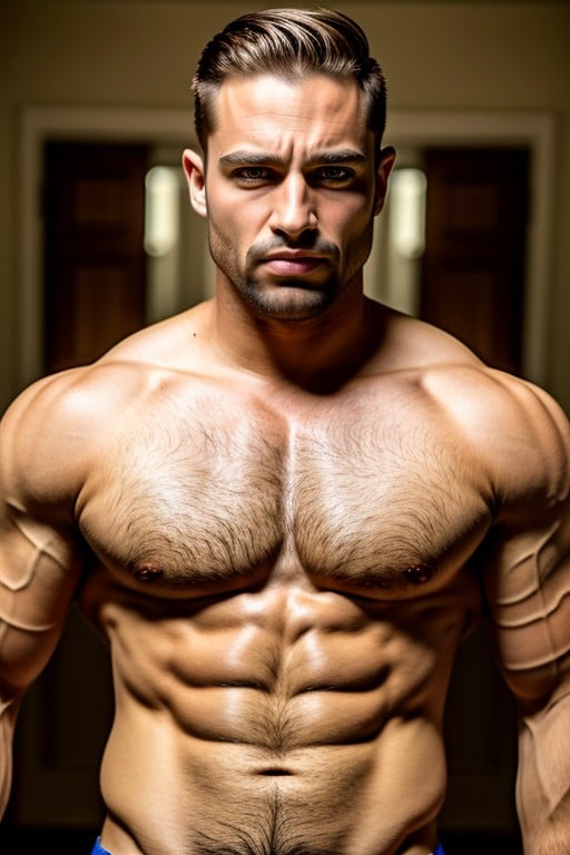 Gladiateur, Musclé, 2 PersonnesPorno IA Hentai