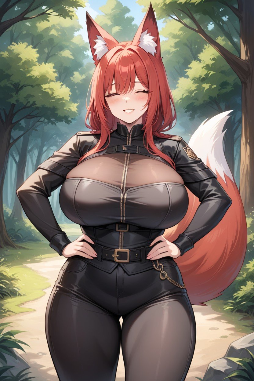 Woman, Fox Ears, FatAI黄片