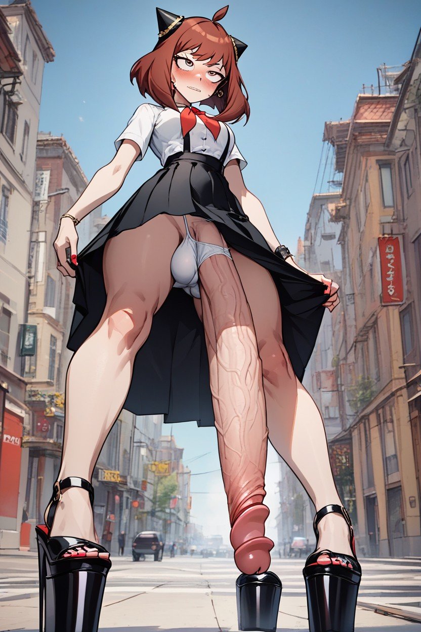 Platform Heels, 小乳, Color ImageAI獸人黃片