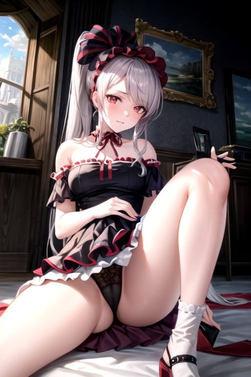 Adicionar Detalhe, Shalltear Bloodfallen (overlord), Futanari Hentai IA pornografia