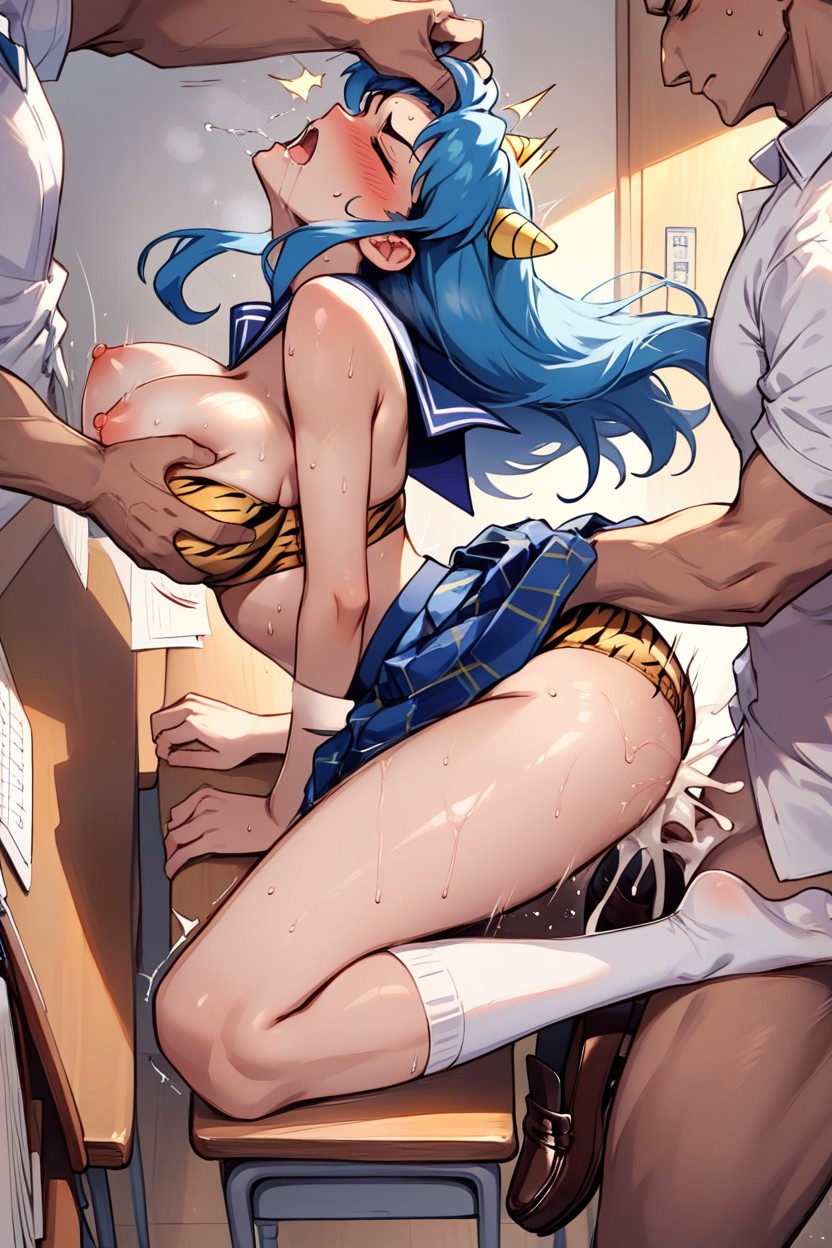 Glistening Skin, Bounce Lines, Perfect Fingers Hentai AI Porn