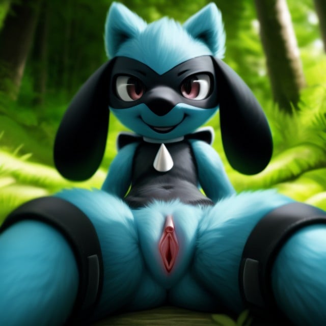 Riolu Pokemon, Spreading Pussy, RioluAI兽人黄片