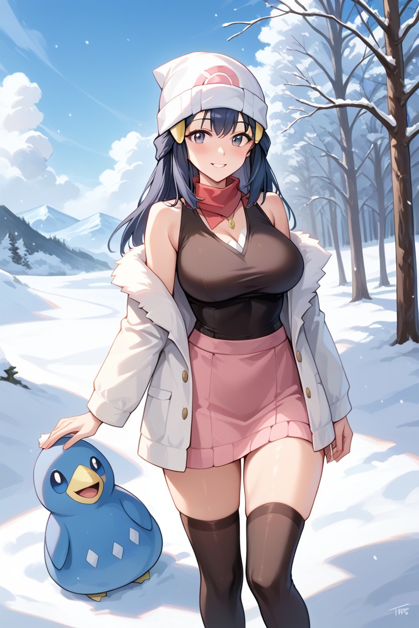 Sfw, Dawn From Pokemon, Smile AI Porn