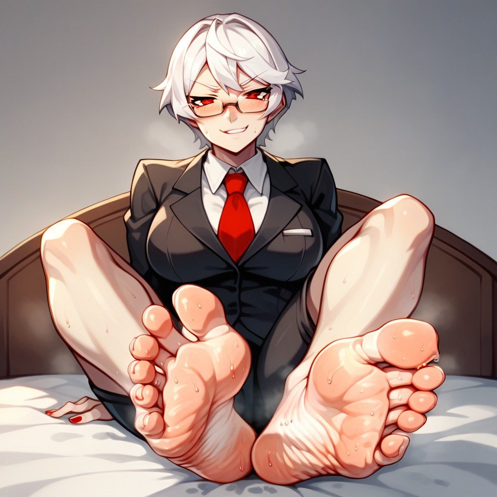 Wrinkled Soles, Foot Fetish, Foot Focusleft Three Toes Footright Three Toes Footsoft SolesPorno AI Furry