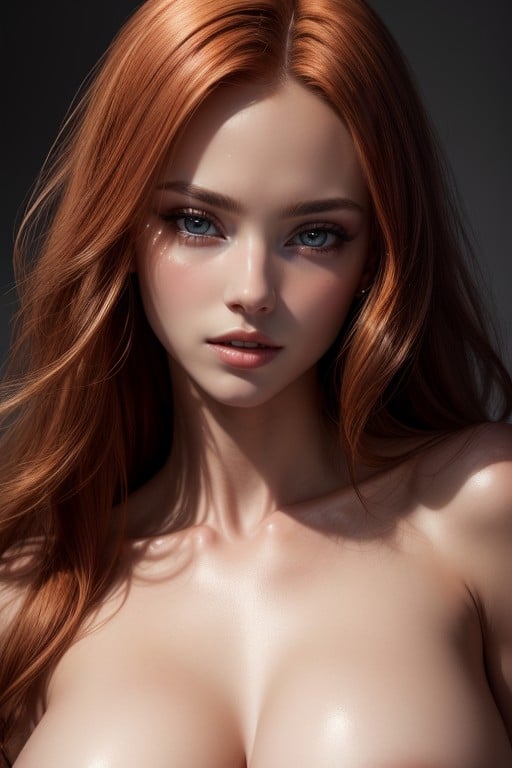 Red Hair Perfect Boobs Orgasme Face Cowgirl Sex Position Beautiful Young WomanAIポルノ