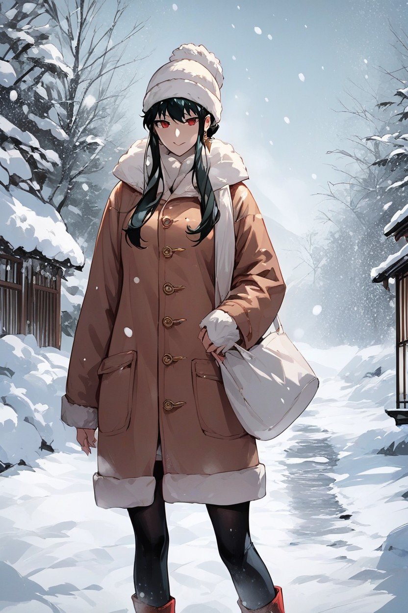 Vacation, Neige, Winter HatPorno IA Hentai