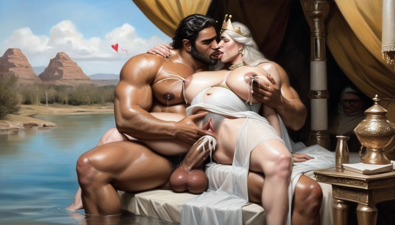 Loose Asshole, Arab Male King, Tent AI Gay Porn