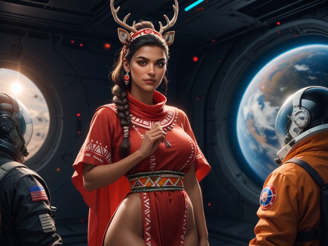 Praying, Space Opera, Latina AI Porn