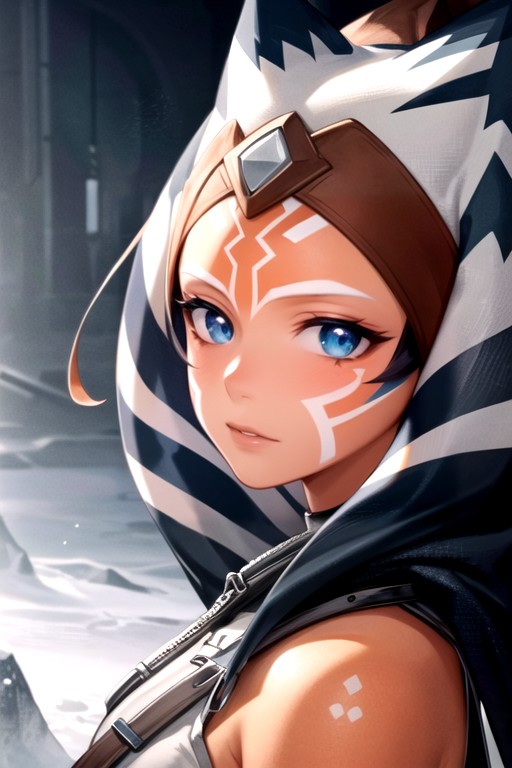 Ahsoka Tano (star Wars) Shemale AI Porn