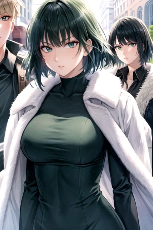 Fubuki (one Punch Man) Travesti IA Pornô