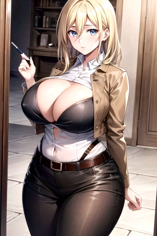 Historia (attack On Titan) , Massive Ass, Massive Breast Shemale AI Porn