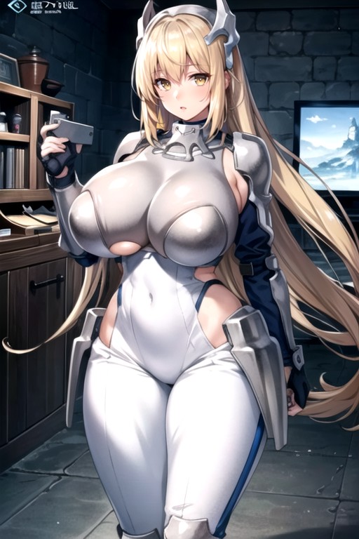 Aiz Wallenstein (is It Wrong To Try To Pick Up Girls In A Dungeon?), Seios Falsos, Bunda Enorme Hentai IA pornografia