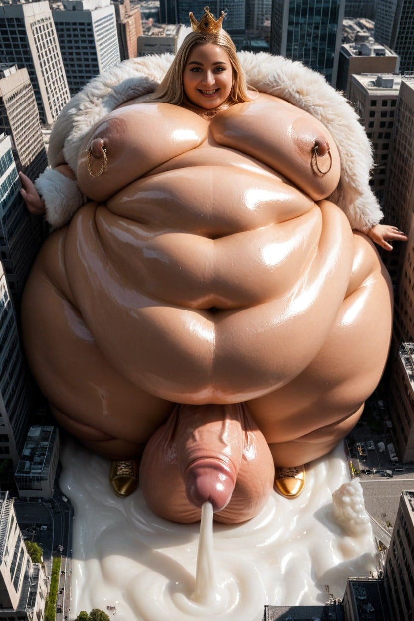 Microscopic City, Destruction, Hyper Cum AI Gay Porn