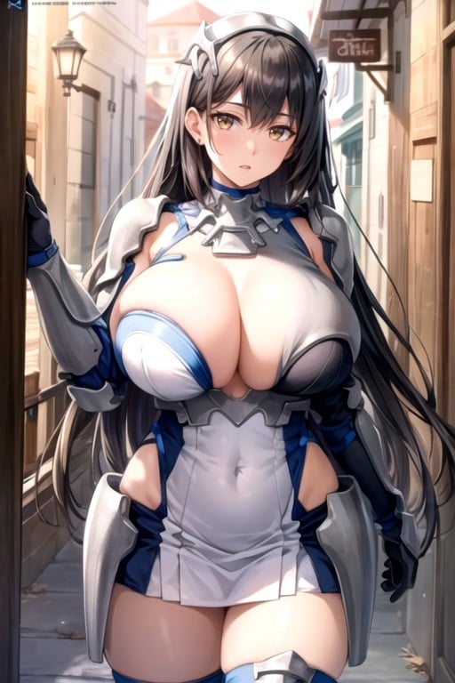 Seios Falsos, Bunda Enorme, Aiz Wallenstein (is It Wrong To Try To Pick Up Girls In A Dungeon?) Pornografia de IA