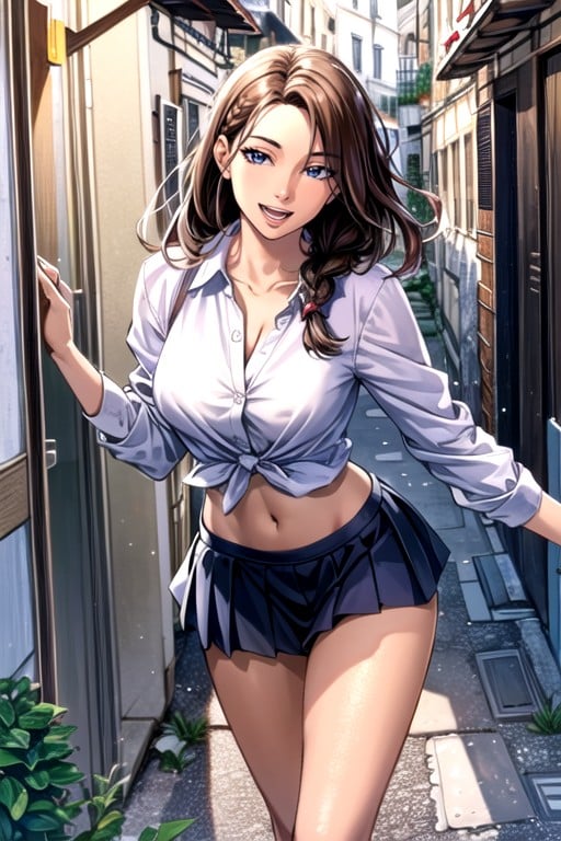 Cute, Southern European, Teacher AI Porn