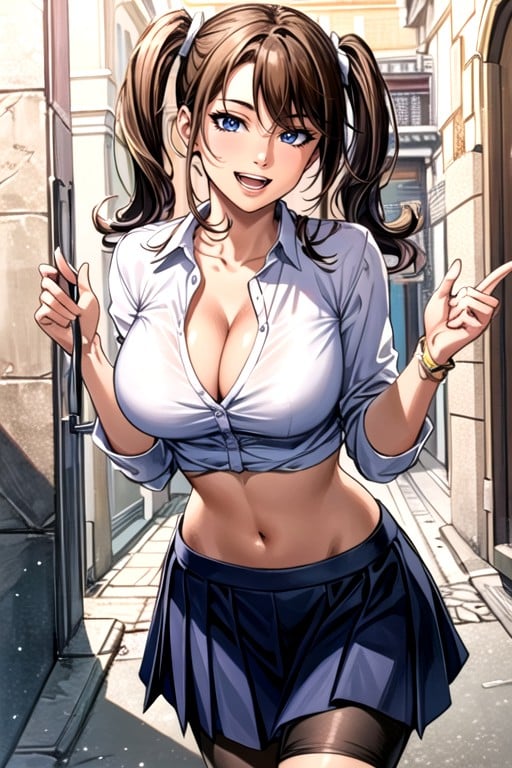 Pigtails, Comic, Teacher AI Porn