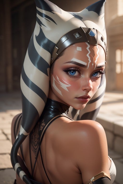 Vue Arrière, Ahsoka Tano (star Wars)Porno IA