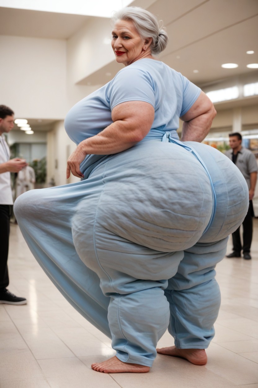 Long Length, Fully Clothed, Fat Shemale AI Porn