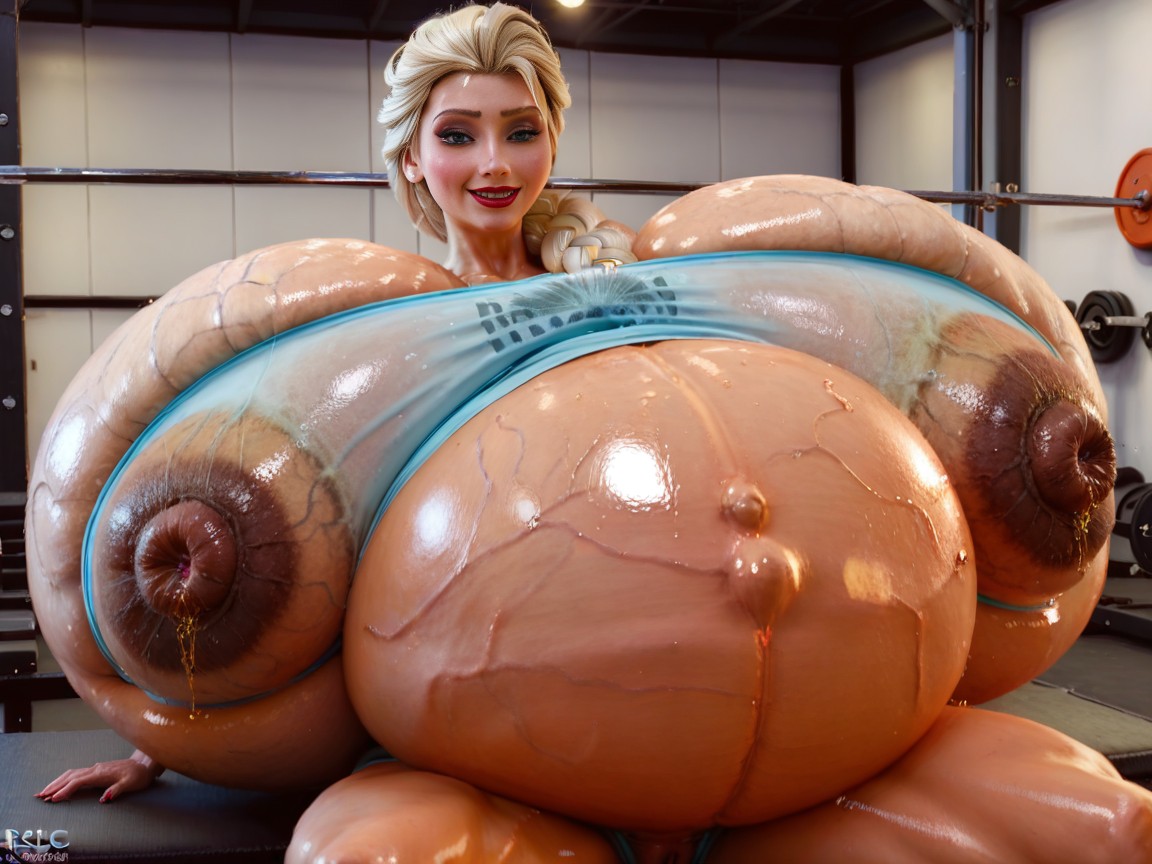 Breast Expansion, Spreading Legs, Full Body AI Porn