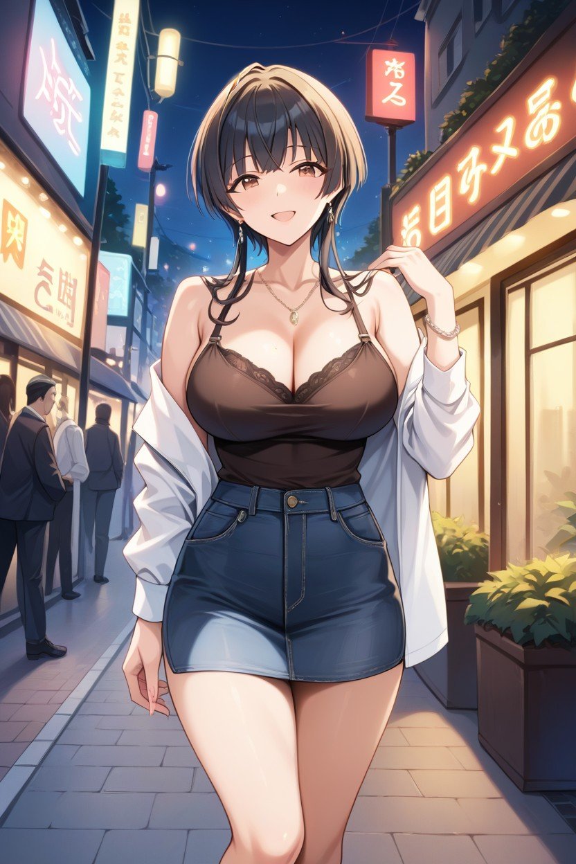 Nsw, Fuyuko Mayuzumi The Idolmaster, Smiling Pornografia de IA