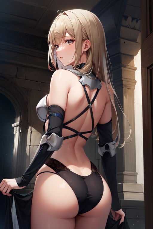 Rear View, Aiz Wallenstein (is It Wrong To Try To Pick Up Girls In A Dungeon?) AI Porn