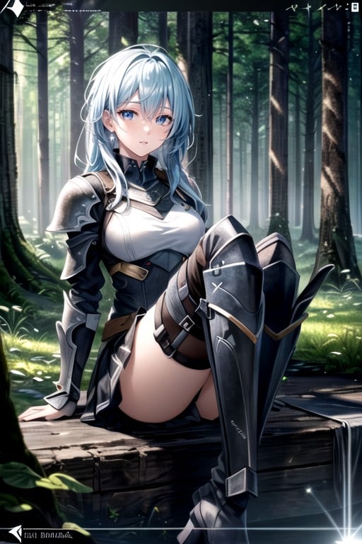 Armor, Skirt, Boots AI Porn