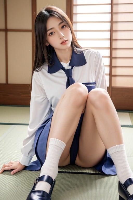 School Uniform, 18, Japanese Shemale AI Porn