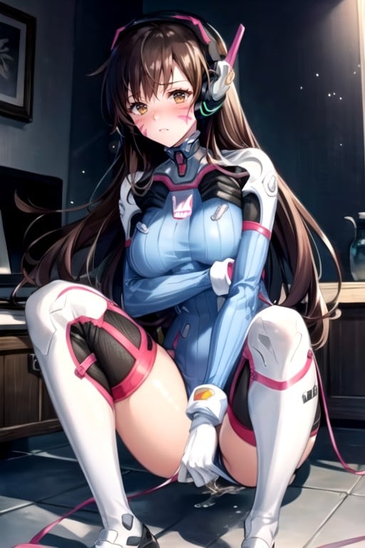 Avergonzada, D'va (overwatch), MasturbaciónPorno AI