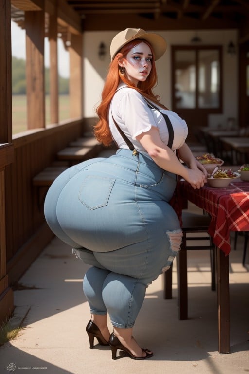 Fattest, Corpo Todo, Ussbbw Pornografia de IA