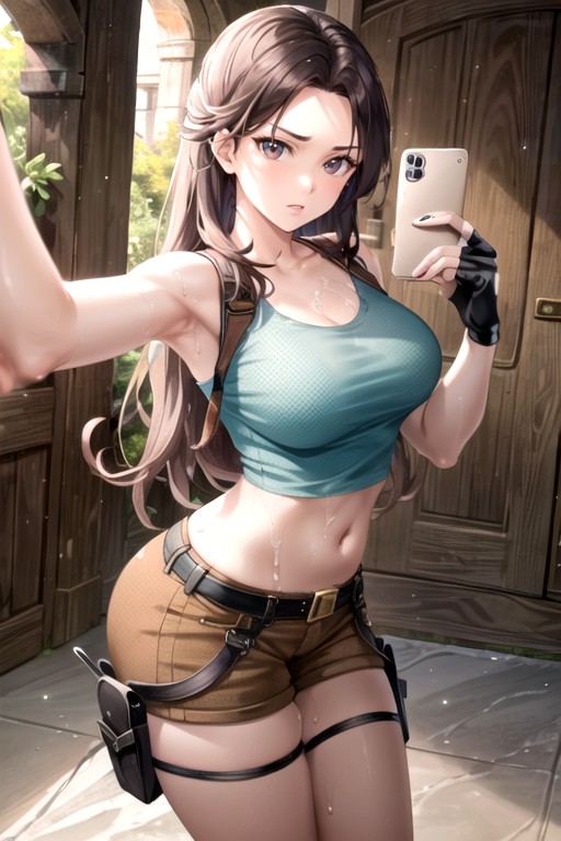 Pechos Grandes, Nsfw, Lara Croft (tomb Raider)Porno AI