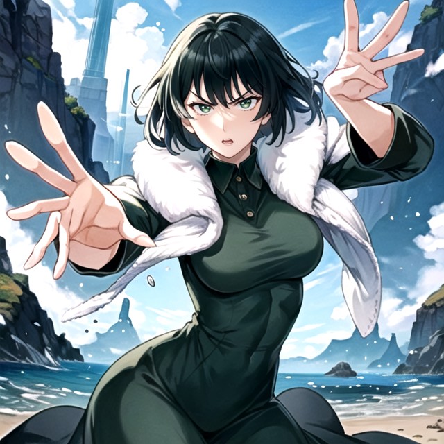 Fubuki (one Punch Man), En Colère, ModèlePorno IA