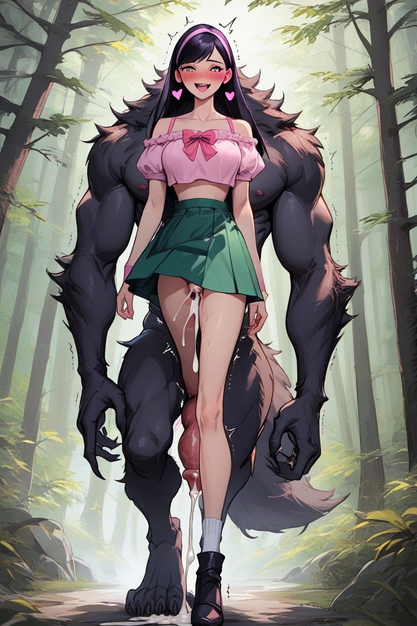 Medieval Forest, Blush, Walking With WerewolfAIポルノ