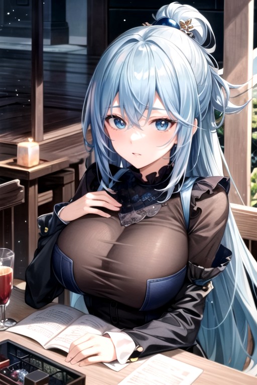 Aqua (konosuba)Porno IA de transexuales