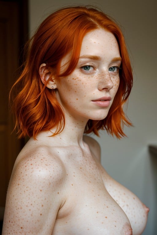 Ginger, Freckles, Angry AI Porn