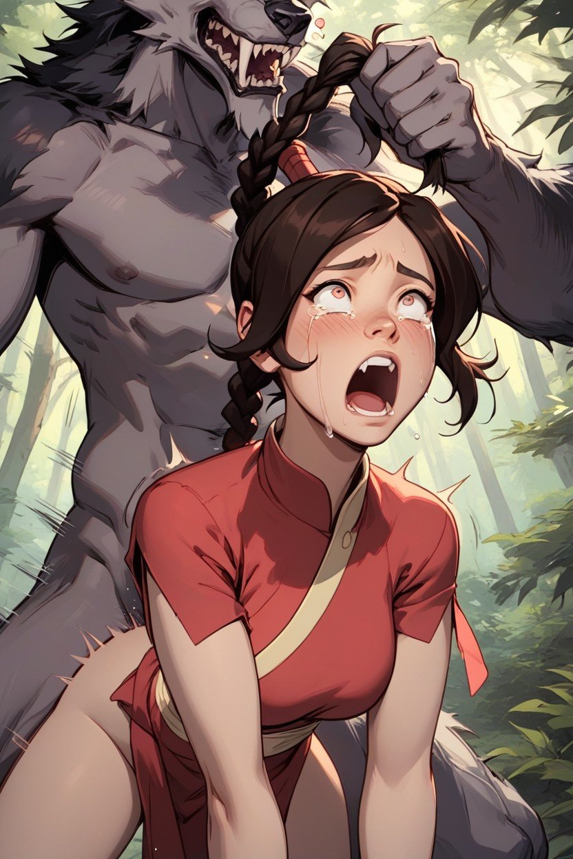 Ty Lee From Avatar The Last Airbender, Fucked By Werewolf, Forest AI Porn