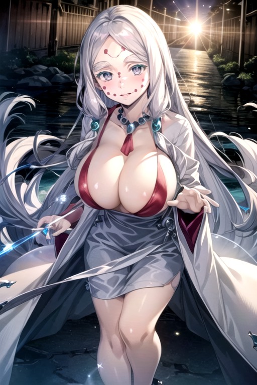 Exposed Boobs, Exposed Nipples, HaremPorno IA Hentai