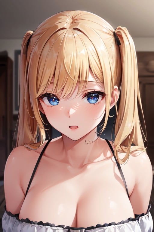 Blonde Hair, Doggystyle Pov, Twintail Hairstyle AI Porn