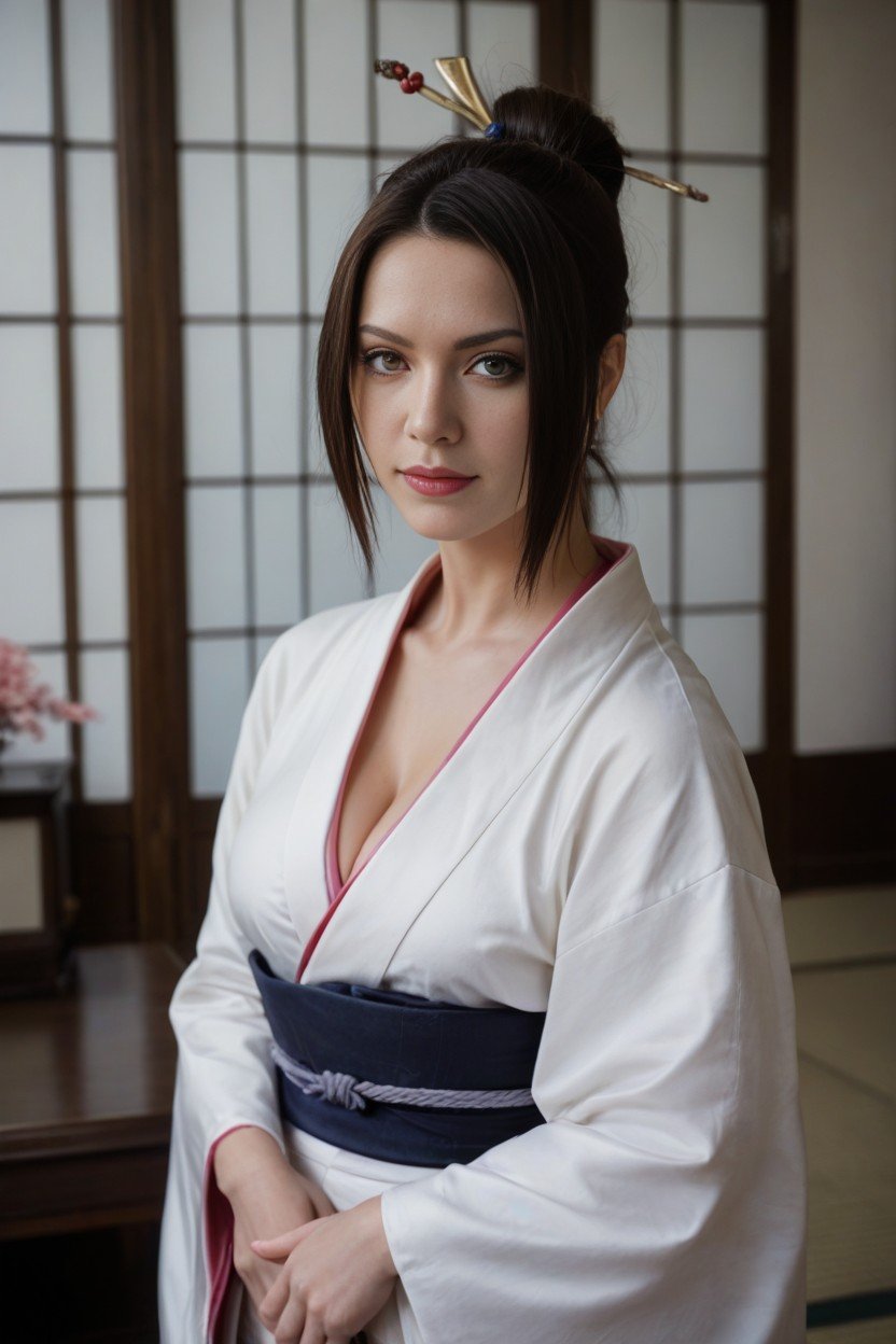 Terumi Mei From Naruto Shippuden, 20s, Kimono AI Porn