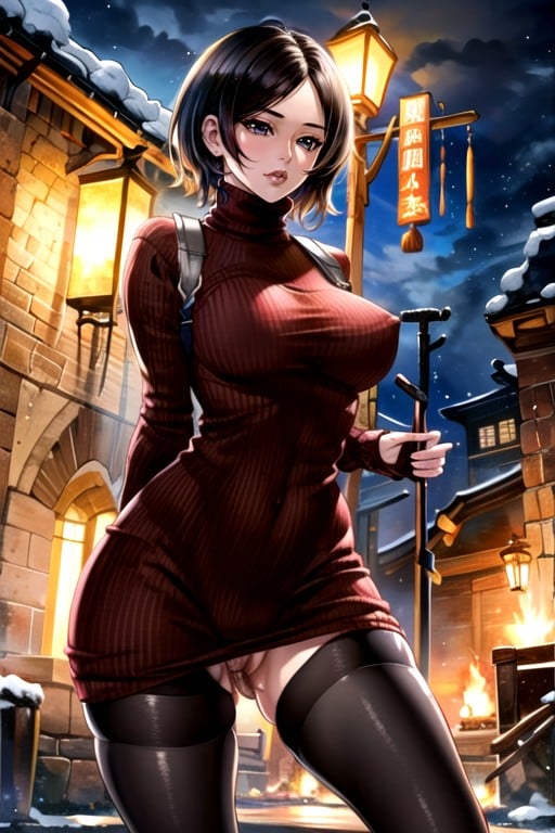 Ada Wong (resident Evil), Manga In Color, Pubic Hair Shemale AI Porn